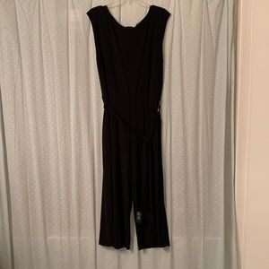 Ralph Lauren Black Jumpsuit, Size Large